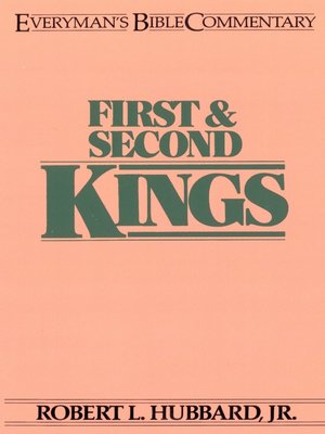 cover image of First & Second Kings- Everyman's Bible Commentary